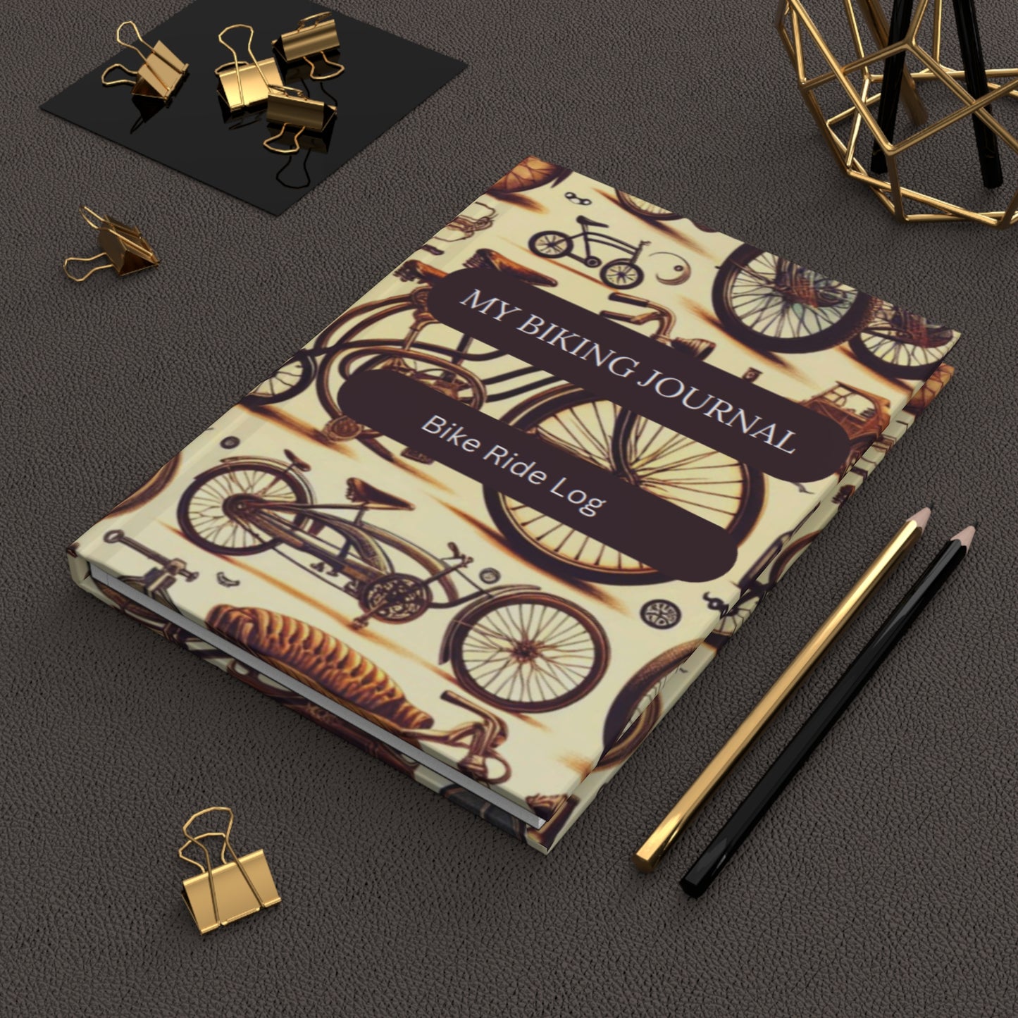 My Biking Journal - Hardcover - Your Ultimate Companion for Outdoor Adventures