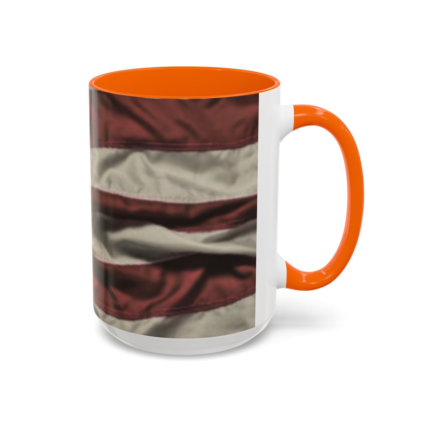 Wrinkled USA Flag Coffee Mug | Perfect Gift for Patriots, Home Decor, Father's Day, Coffee Lovers, Art Enthusiasts