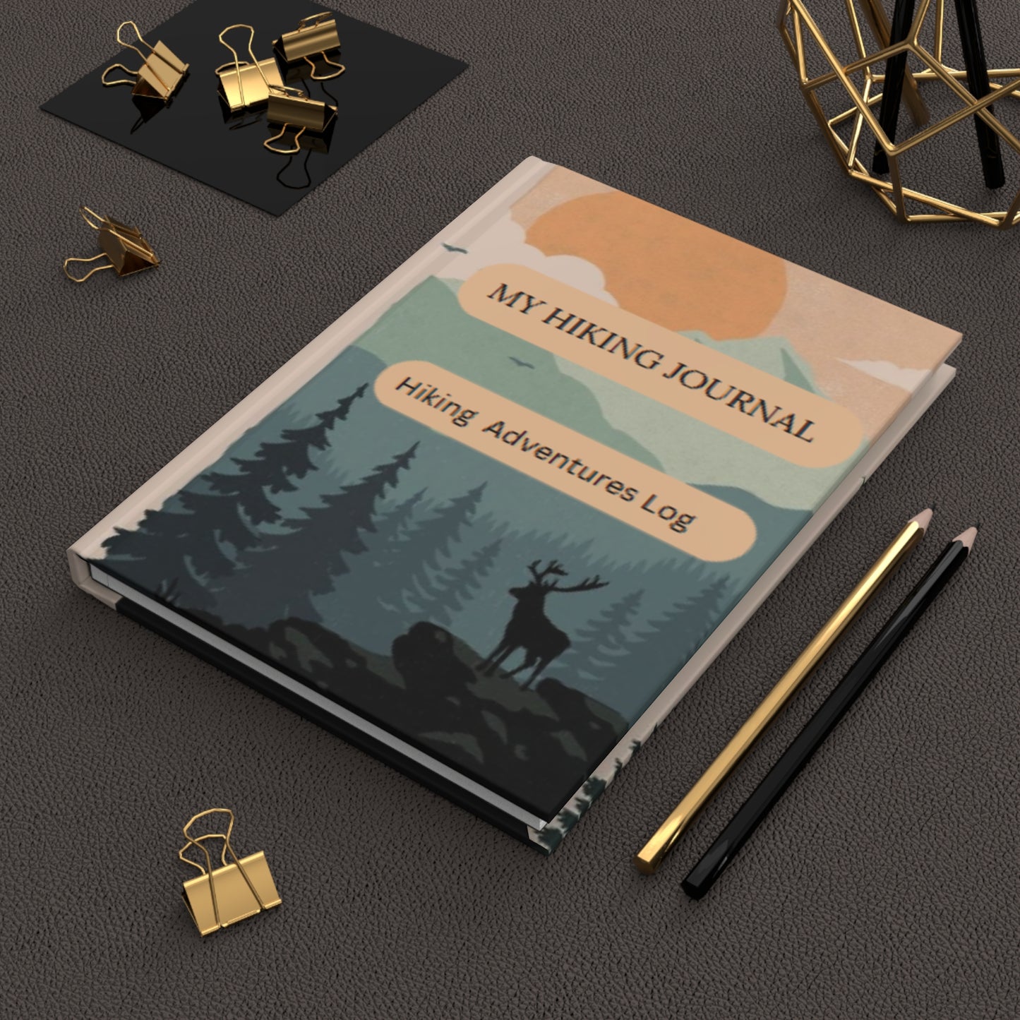 My Hiking Journal - Hardcover - Your Ultimate Companion for Outdoor Adventures