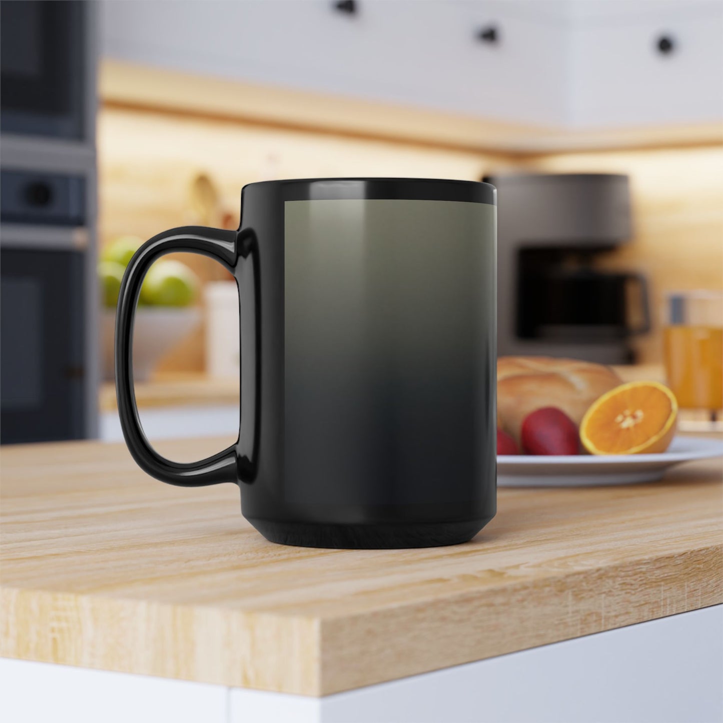 Water Stones Coffee Mug - Reflection • Gratitude • Growth Coffee Mug — Black 15oz