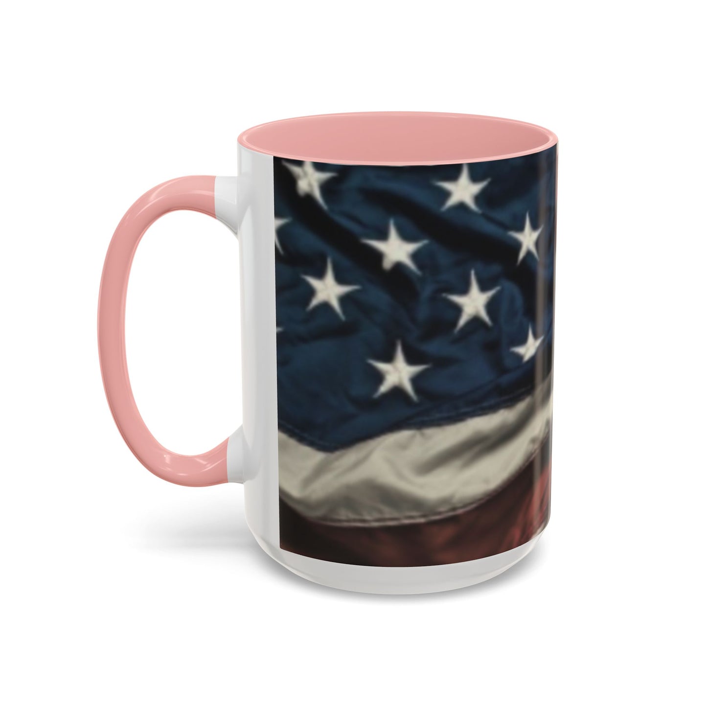 Wrinkled USA Flag Coffee Mug | Perfect Gift for Patriots, Home Decor, Father's Day, Coffee Lovers, Art Enthusiasts