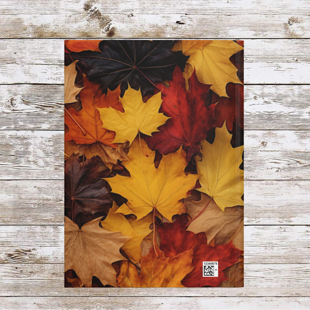 Fall Leaf Collage Daily Journal - Hardcover - Your Ultimate Companion for Planning, Reflection, and Personal Growth