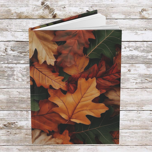 Fall Leaves Daily Journal - Hardcover - Your Ultimate Companion for Planning, Reflection, and Personal Growth