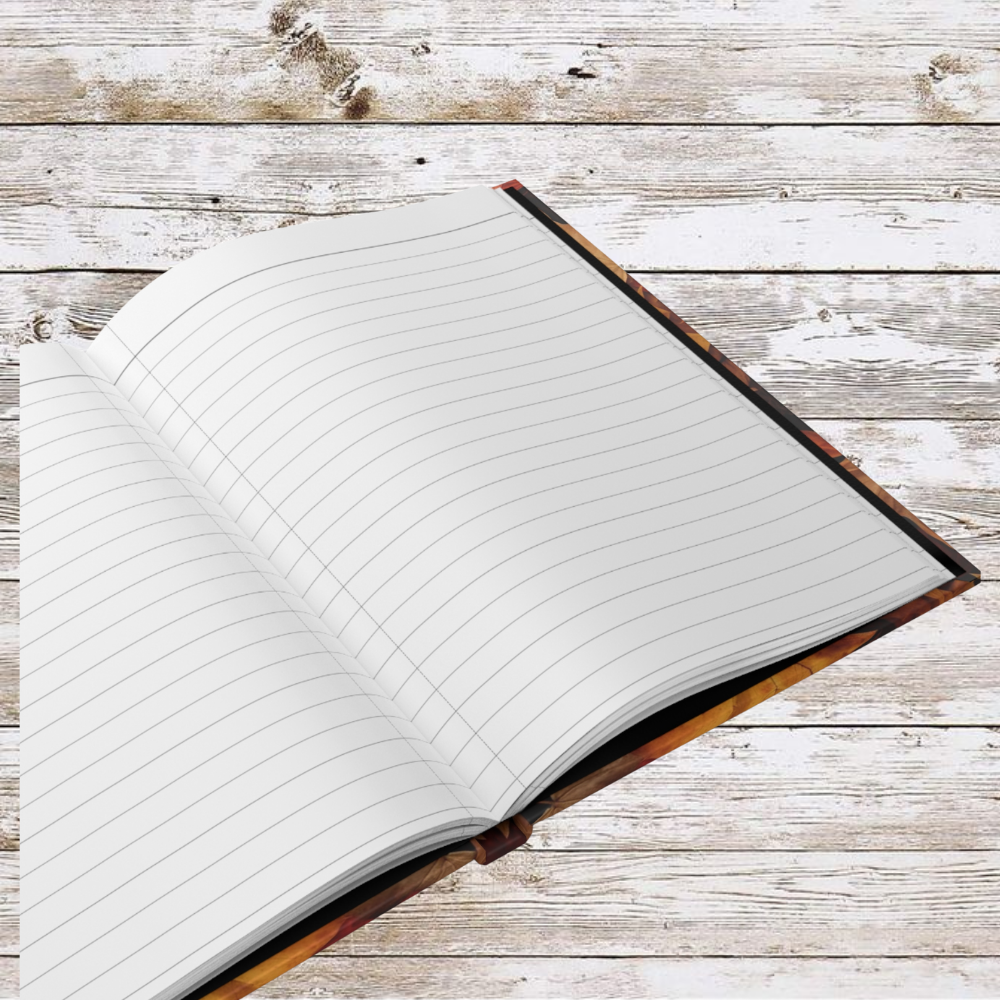 Fall Leaf Collage Daily Journal - Hardcover - Your Ultimate Companion for Planning, Reflection, and Personal Growth