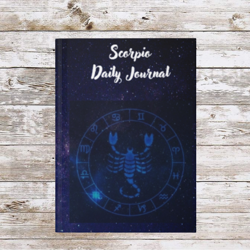 Scorpio Daily Journal - Hardcover - Your Ultimate Companion for Planning, Reflection, and Personal Growth