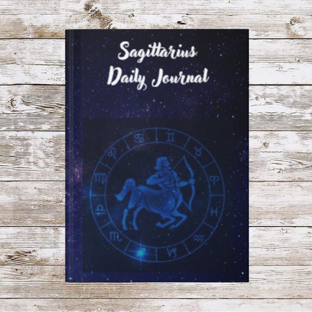 Sagittarius Daily Journal - Hardover - Your Ultimate Companion for Planning, Reflection and Personal Growth