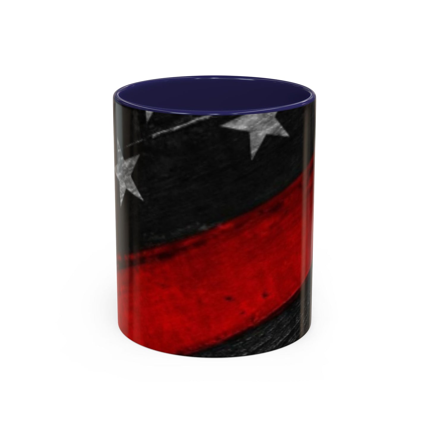 Red & Blue USA Flag Coffee Mug | Perfect Gift for Patriots, Home Decor, Father's Day, Coffee Lovers, Art Enthusiasts