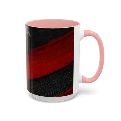 Red & Blue USA Flag Coffee Mug | Perfect Gift for Patriots, Home Decor, Father's Day, Coffee Lovers, Art Enthusiasts