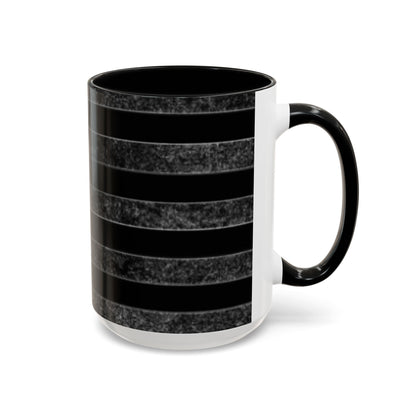 Black USA Flag Coffee Mug | Perfect Gift for Patriots, Home Decor, Father's Day, Coffee Lovers, Art Enthusiasts