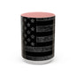 Black USA Flag Coffee Mug | Perfect Gift for Patriots, Home Decor, Father's Day, Coffee Lovers, Art Enthusiasts
