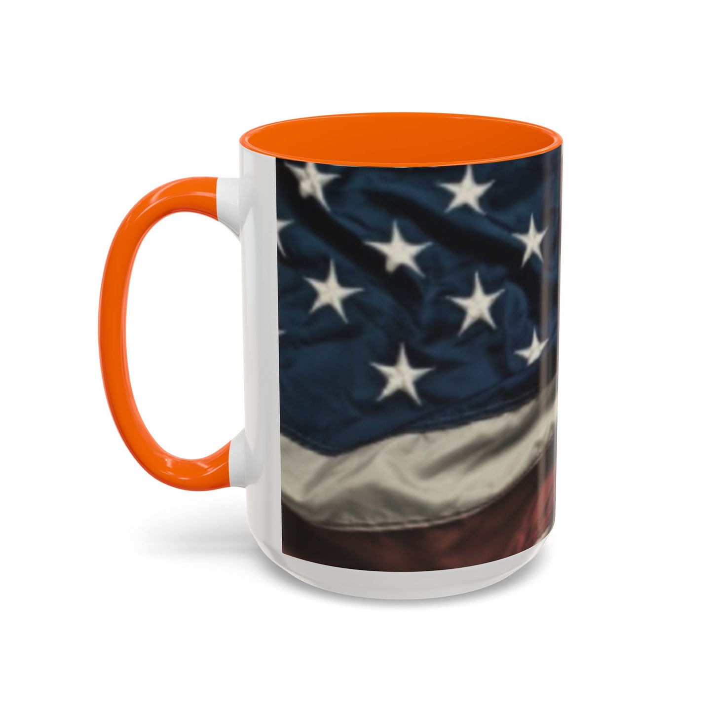 Wrinkled USA Flag Coffee Mug | Perfect Gift for Patriots, Home Decor, Father's Day, Coffee Lovers, Art Enthusiasts