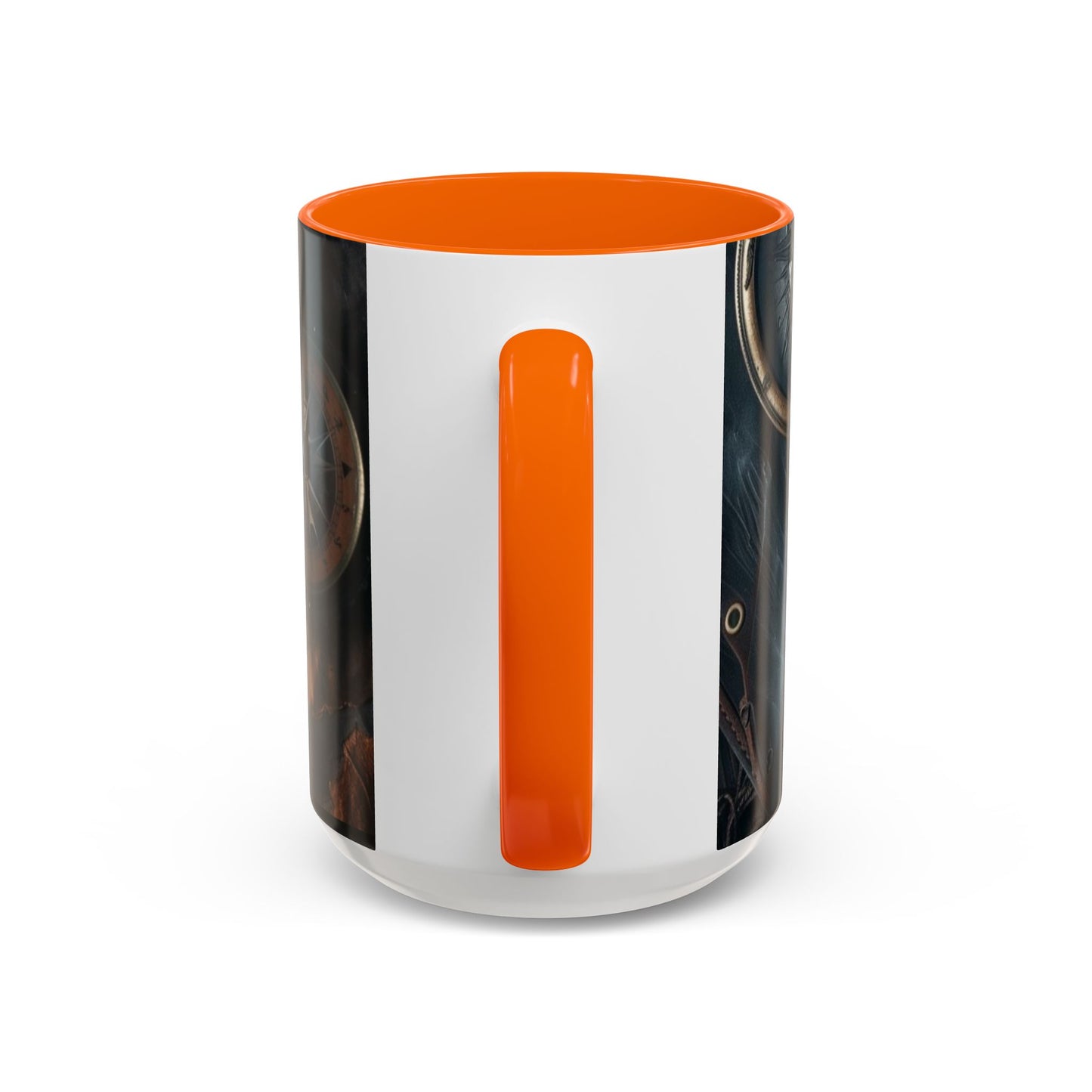 Compasses and Map Themed Coffee Mug, Traveler Gift, Adventure Mug, Wanderlust Mug, Explorer Cup, Camping Mug, Unique Map Mug