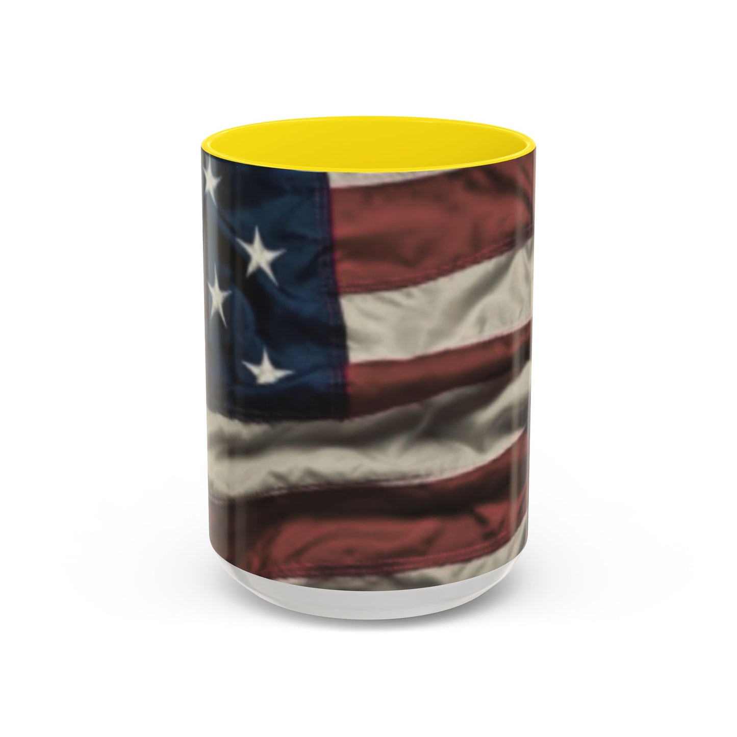 Wrinkled USA Flag Coffee Mug | Perfect Gift for Patriots, Home Decor, Father's Day, Coffee Lovers, Art Enthusiasts