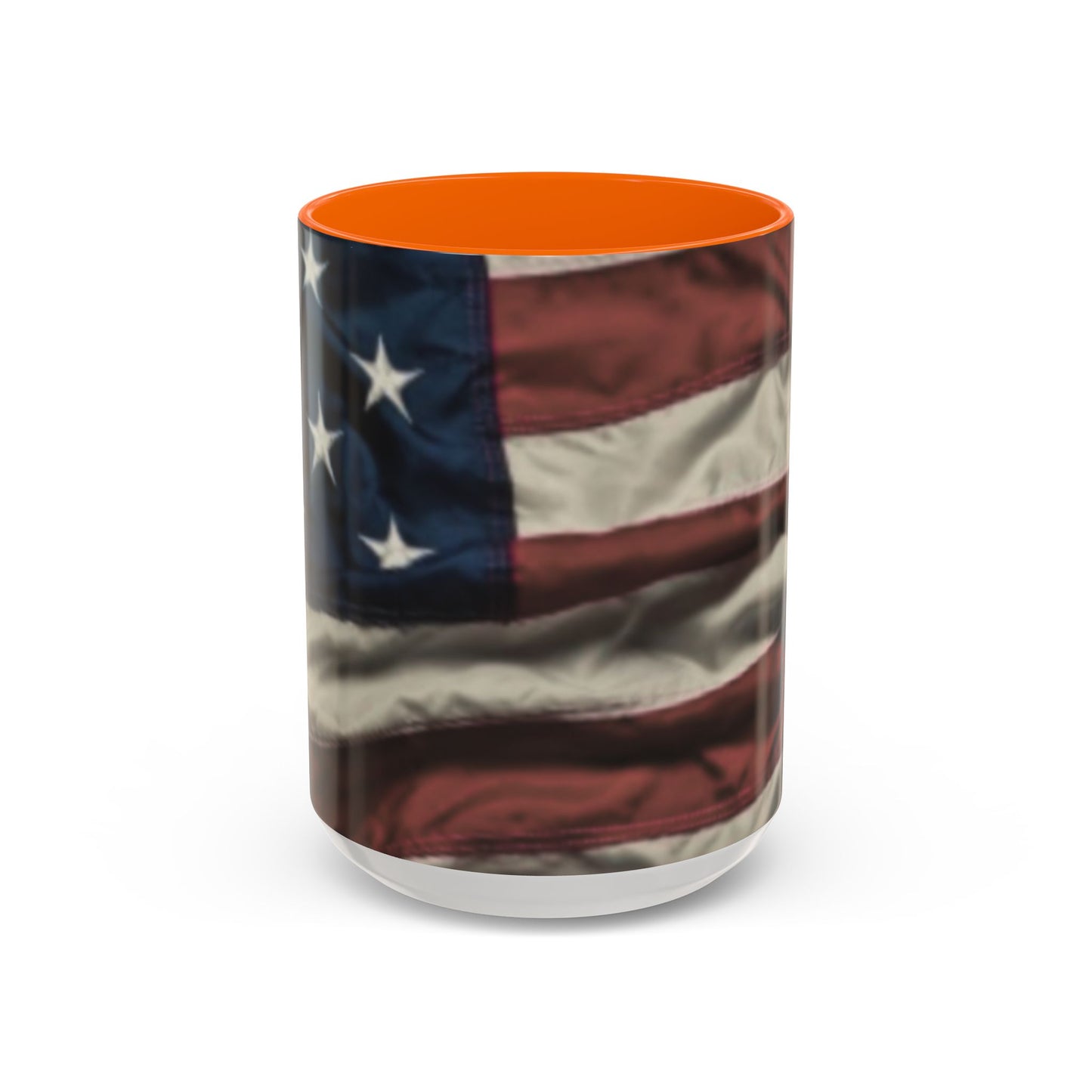Wrinkled USA Flag Coffee Mug | Perfect Gift for Patriots, Home Decor, Father's Day, Coffee Lovers, Art Enthusiasts