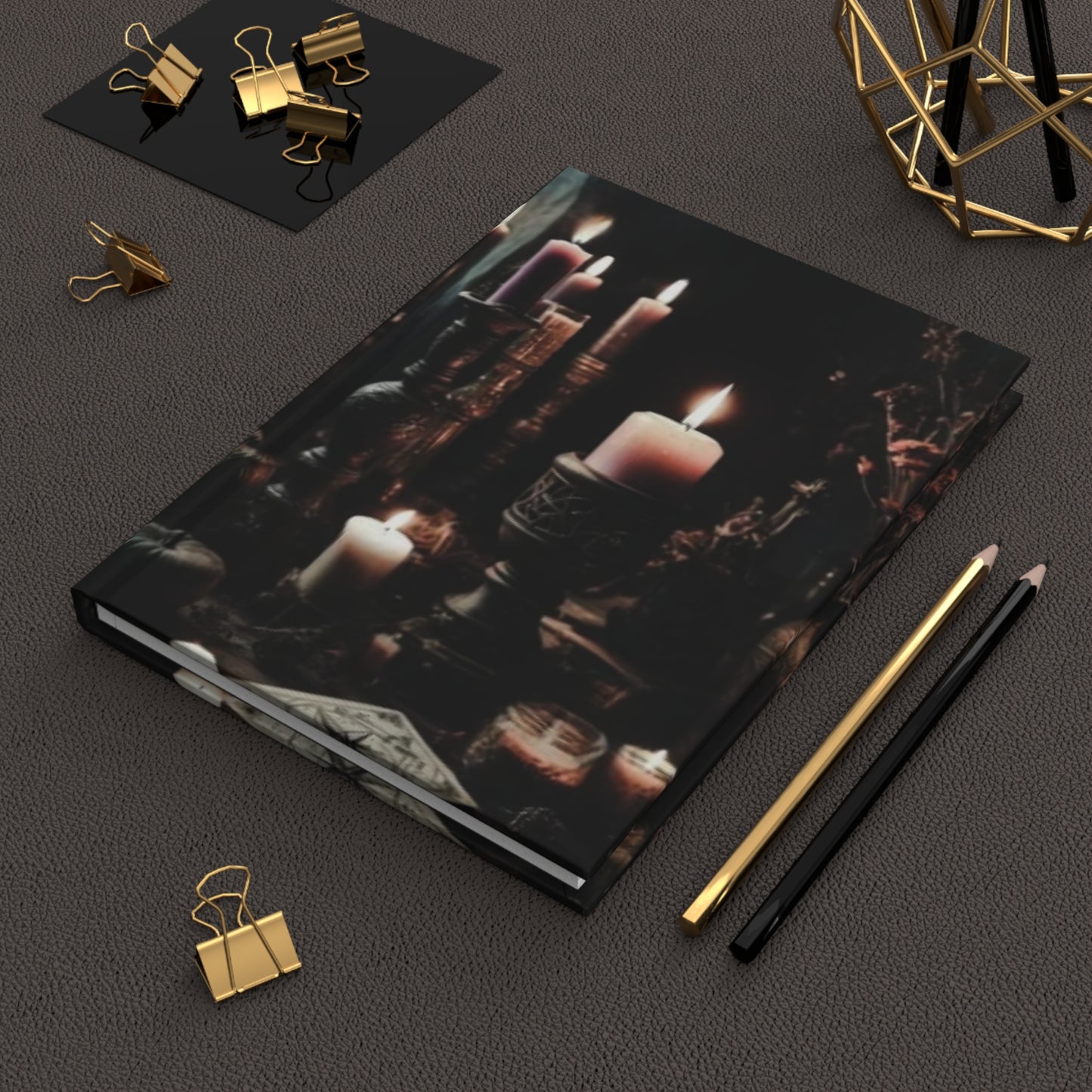 Dark Candles Daily Journal - Hardcover - Your Ultimate Companion for Planning, Reflection, and Personal Growth