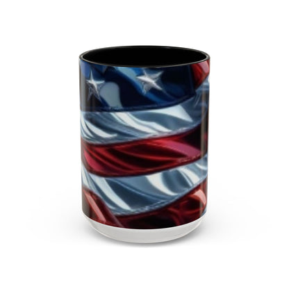 USA Flag Coffee Mug | Perfect Gift for Patriots, Home Decor, Father's Day, Coffee Lovers, Art Enthusiasts