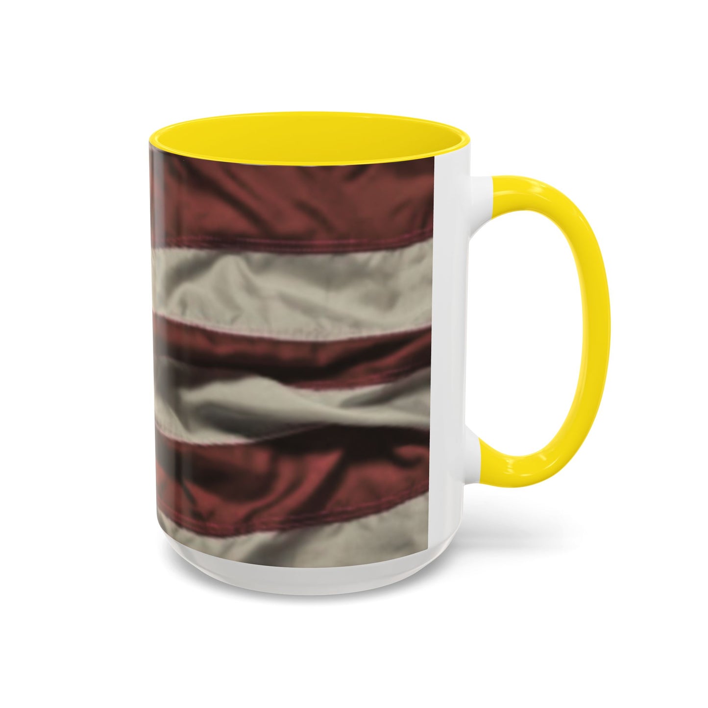 Wrinkled USA Flag Coffee Mug | Perfect Gift for Patriots, Home Decor, Father's Day, Coffee Lovers, Art Enthusiasts