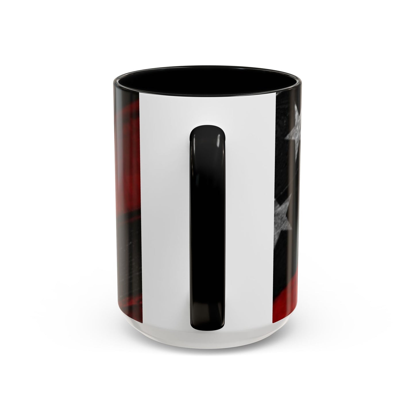 Red & Blue USA Flag Coffee Mug | Perfect Gift for Patriots, Home Decor, Father's Day, Coffee Lovers, Art Enthusiasts