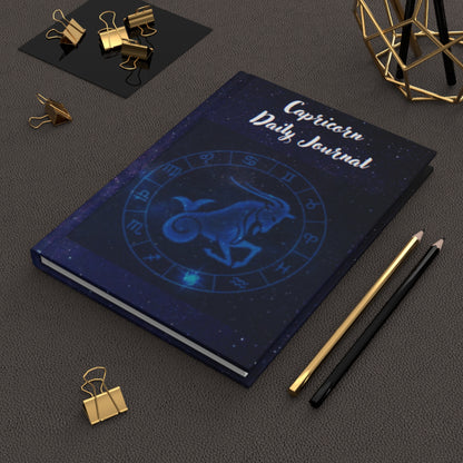 Capricorn Daily Journal - Hardcover - Your Ultimate Companion for Planning, Reflection, and Personal Growth
