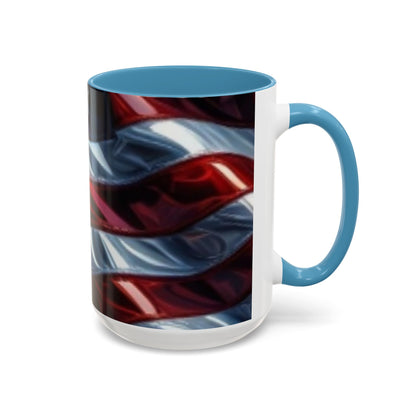 USA Flag Coffee Mug | Perfect Gift for Patriots, Home Decor, Father's Day, Coffee Lovers, Art Enthusiasts