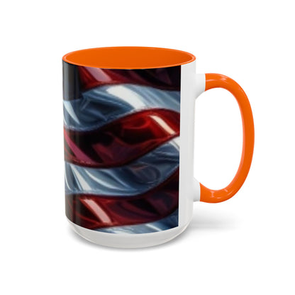 USA Flag Coffee Mug | Perfect Gift for Patriots, Home Decor, Father's Day, Coffee Lovers, Art Enthusiasts