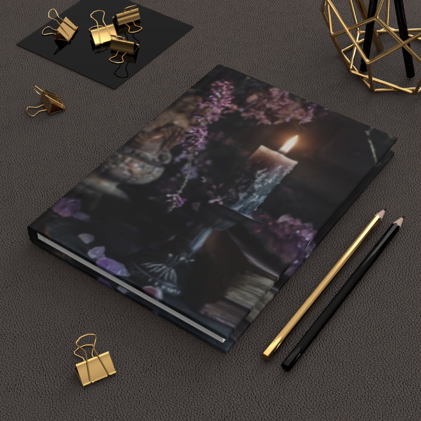 Candles and Stones Daily Journal - Hardcover - Your Ultimate Companion for Planning, Reflection, and Personal Growth
