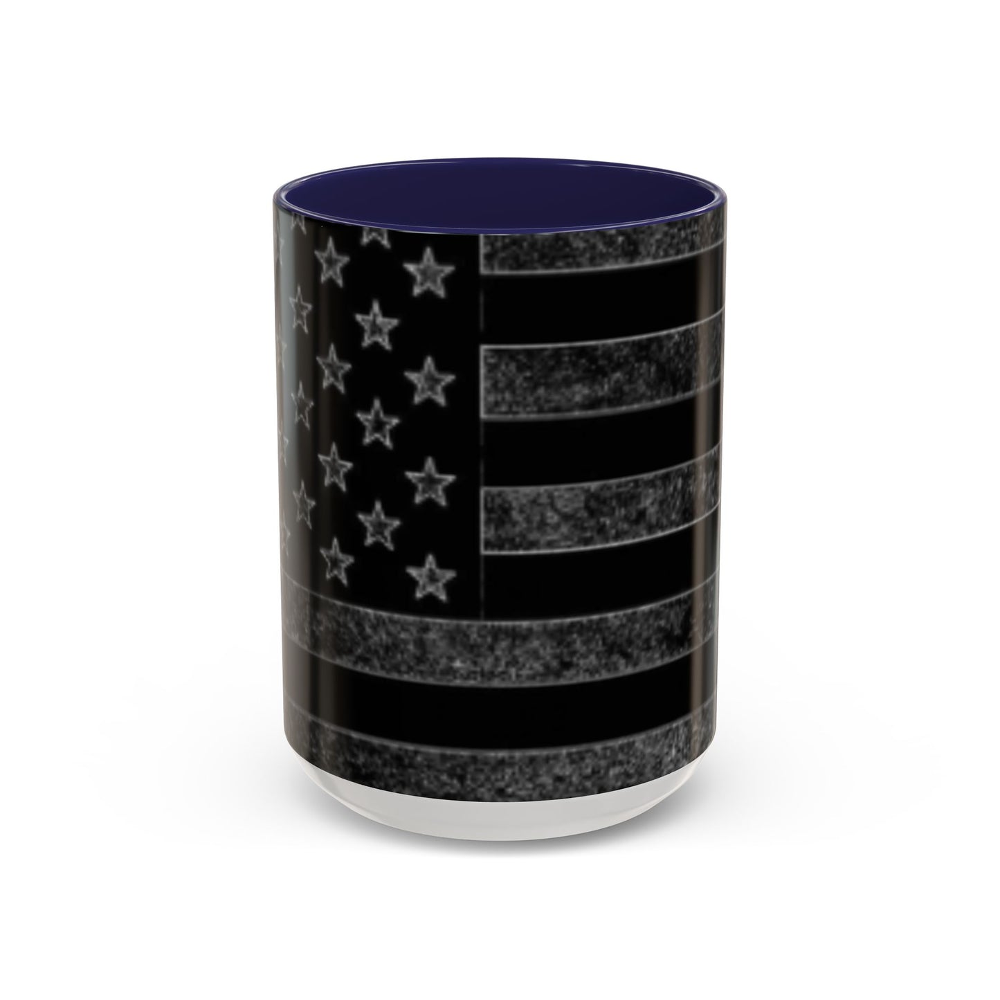 Black USA Flag Coffee Mug | Perfect Gift for Patriots, Home Decor, Father's Day, Coffee Lovers, Art Enthusiasts