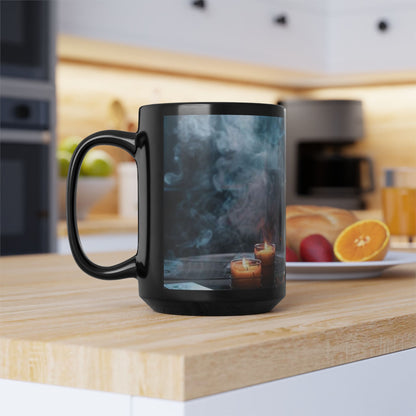 Candle Mist Mug, 15oz - Coffee Cup For Relaxing Vibes