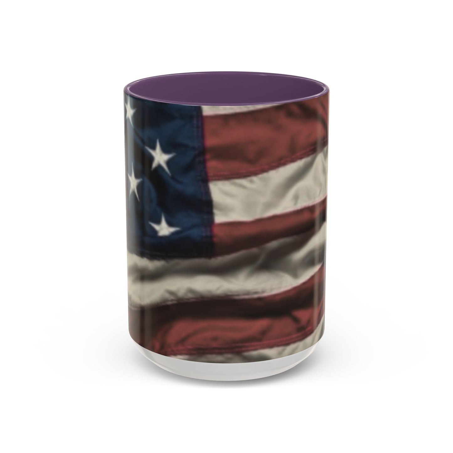 Wrinkled USA Flag Coffee Mug | Perfect Gift for Patriots, Home Decor, Father's Day, Coffee Lovers, Art Enthusiasts
