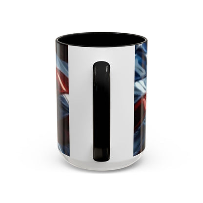 USA Flag Coffee Mug | Perfect Gift for Patriots, Home Decor, Father's Day, Coffee Lovers, Art Enthusiasts