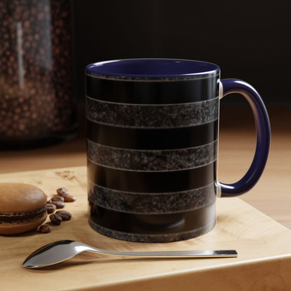 Black USA Flag Coffee Mug | Perfect Gift for Patriots, Home Decor, Father's Day, Coffee Lovers, Art Enthusiasts