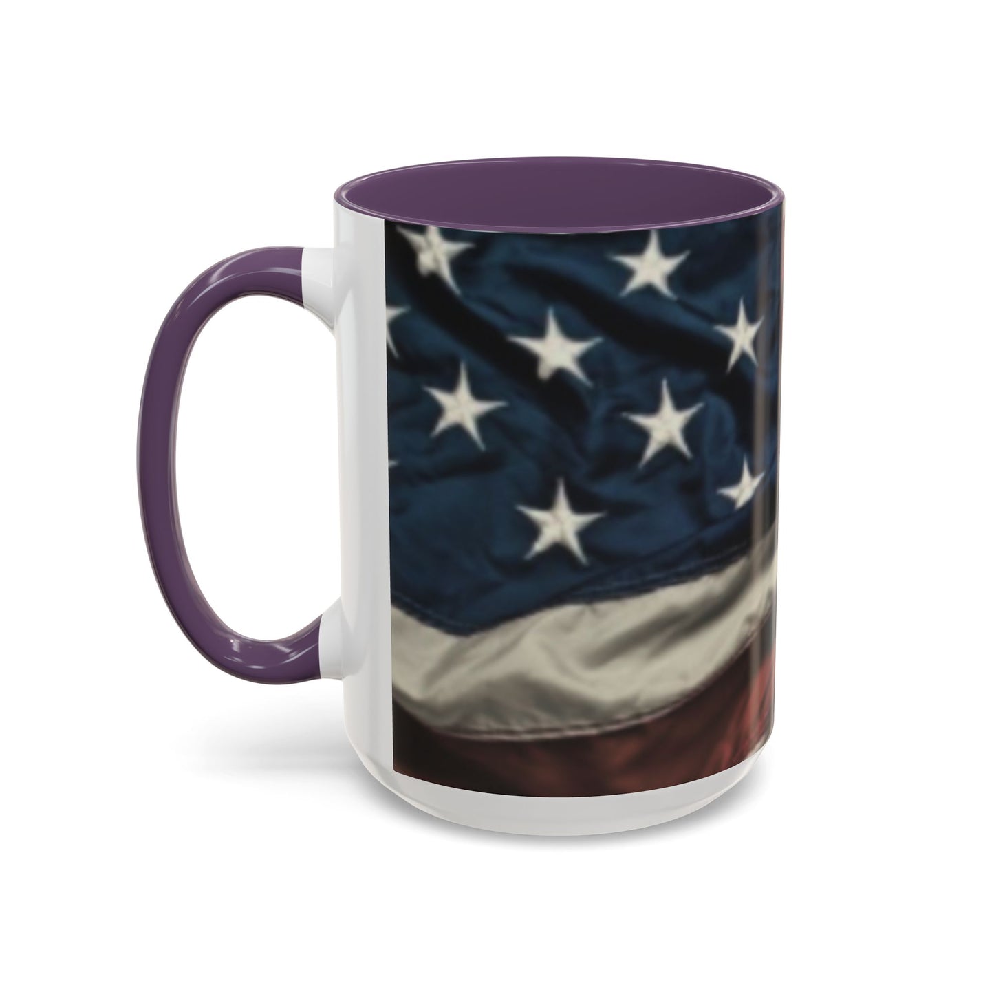 Wrinkled USA Flag Coffee Mug | Perfect Gift for Patriots, Home Decor, Father's Day, Coffee Lovers, Art Enthusiasts