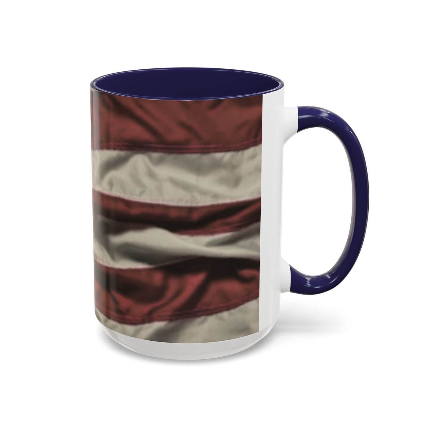 Wrinkled USA Flag Coffee Mug | Perfect Gift for Patriots, Home Decor, Father's Day, Coffee Lovers, Art Enthusiasts