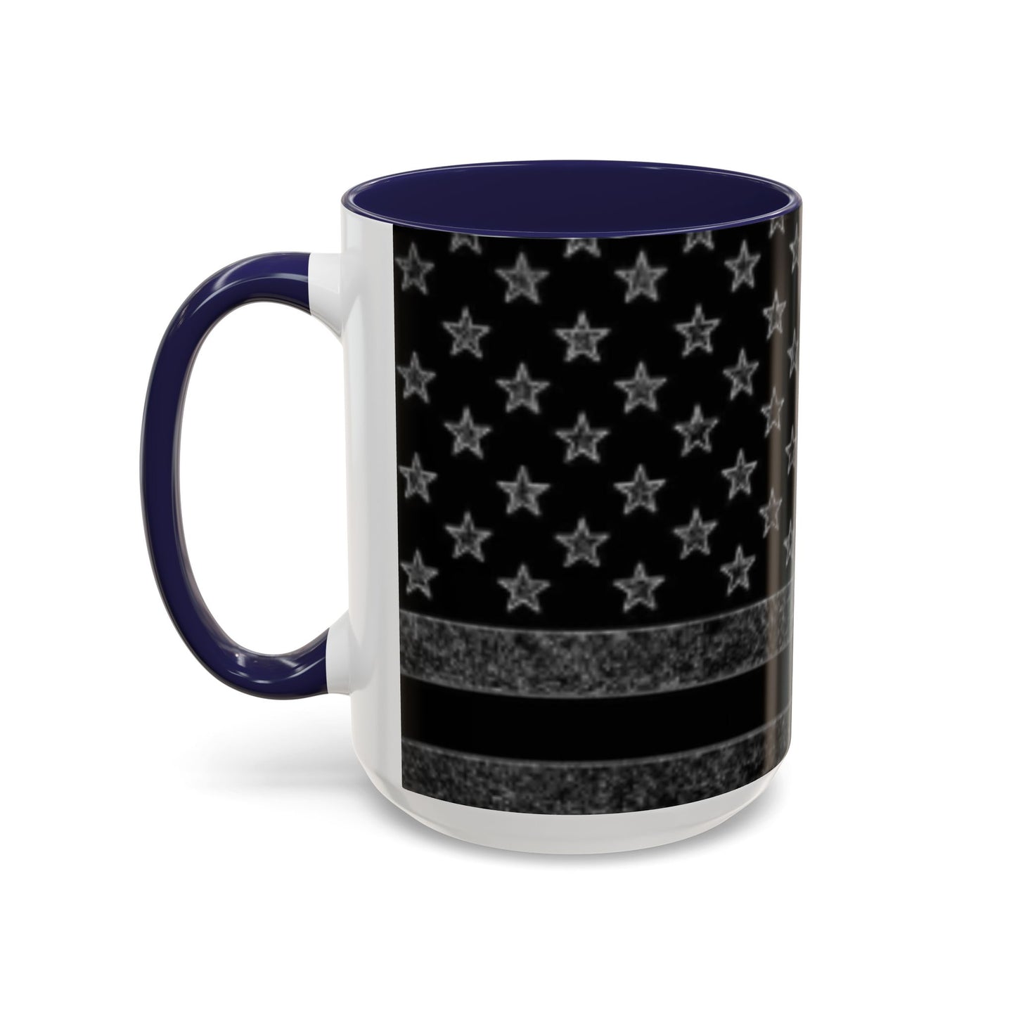 Black USA Flag Coffee Mug | Perfect Gift for Patriots, Home Decor, Father's Day, Coffee Lovers, Art Enthusiasts