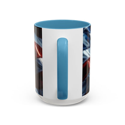 USA Flag Coffee Mug | Perfect Gift for Patriots, Home Decor, Father's Day, Coffee Lovers, Art Enthusiasts