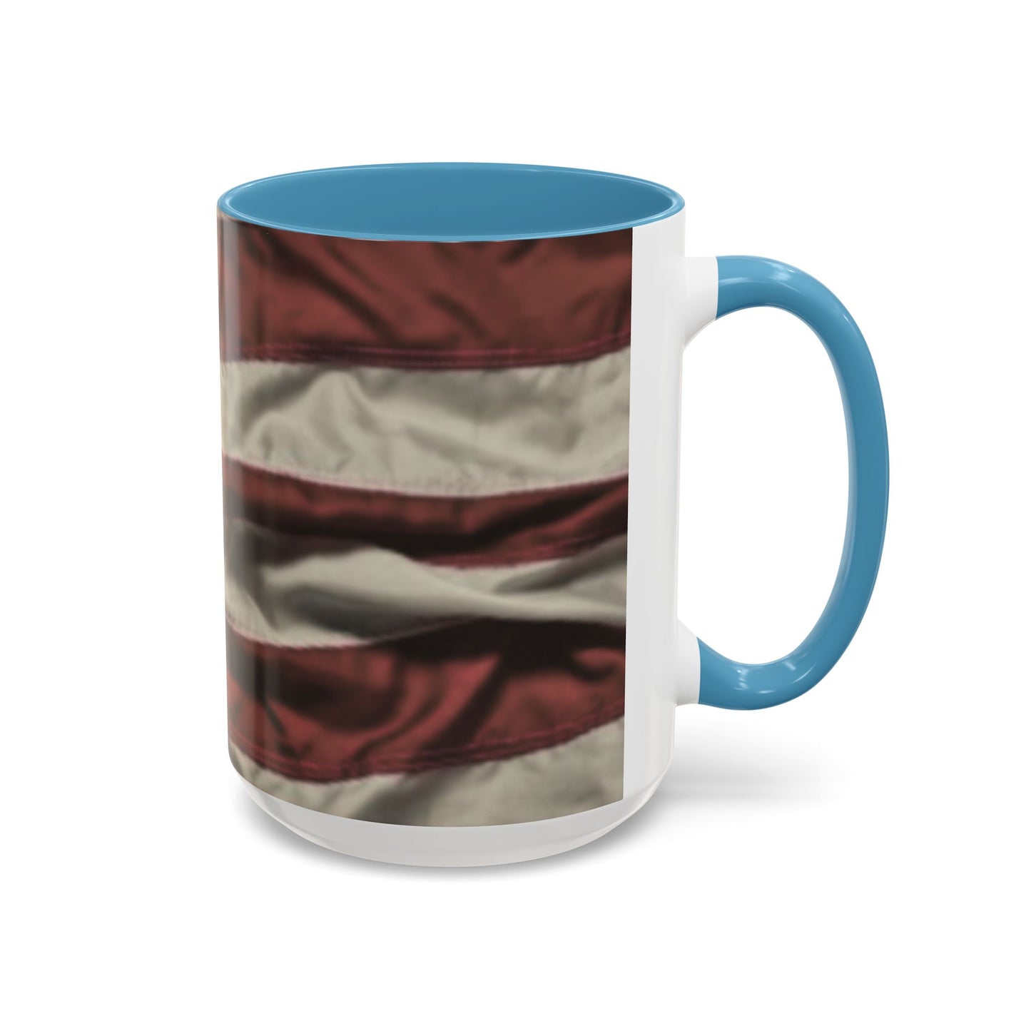 Wrinkled USA Flag Coffee Mug | Perfect Gift for Patriots, Home Decor, Father's Day, Coffee Lovers, Art Enthusiasts