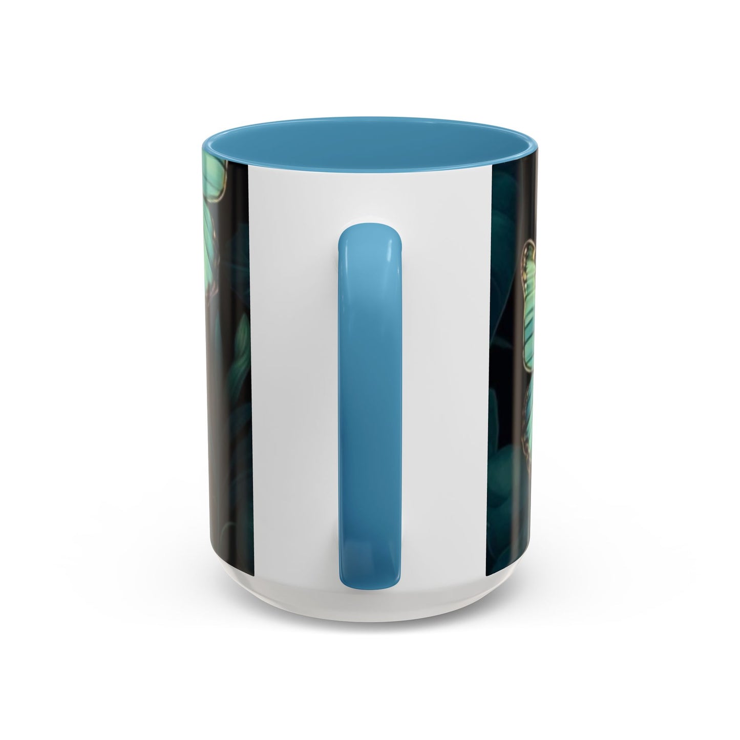 Blue Butterfly Accent Coffee Mug | Perfect Gift for Nature Lovers, Home Decor, Mother's Day, Coffee Lovers, Art Enthusiasts