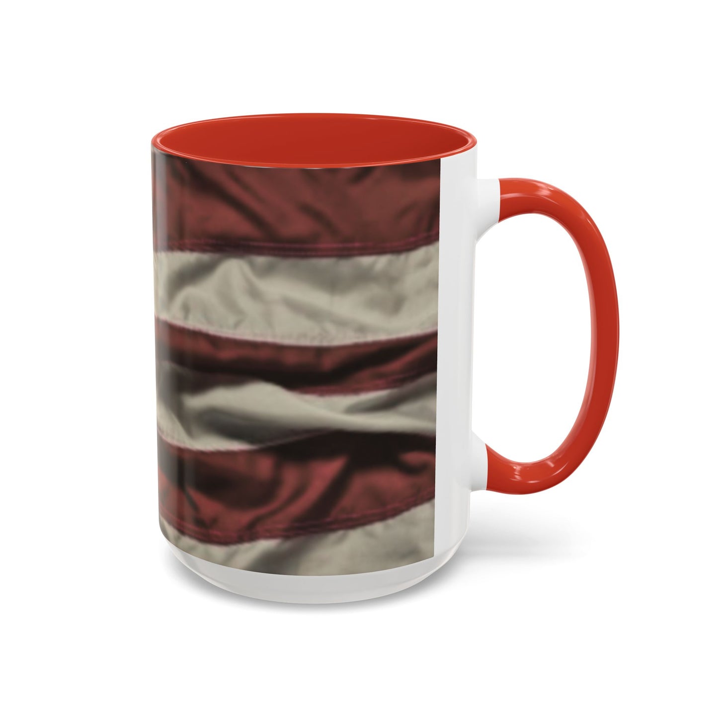 Wrinkled USA Flag Coffee Mug | Perfect Gift for Patriots, Home Decor, Father's Day, Coffee Lovers, Art Enthusiasts