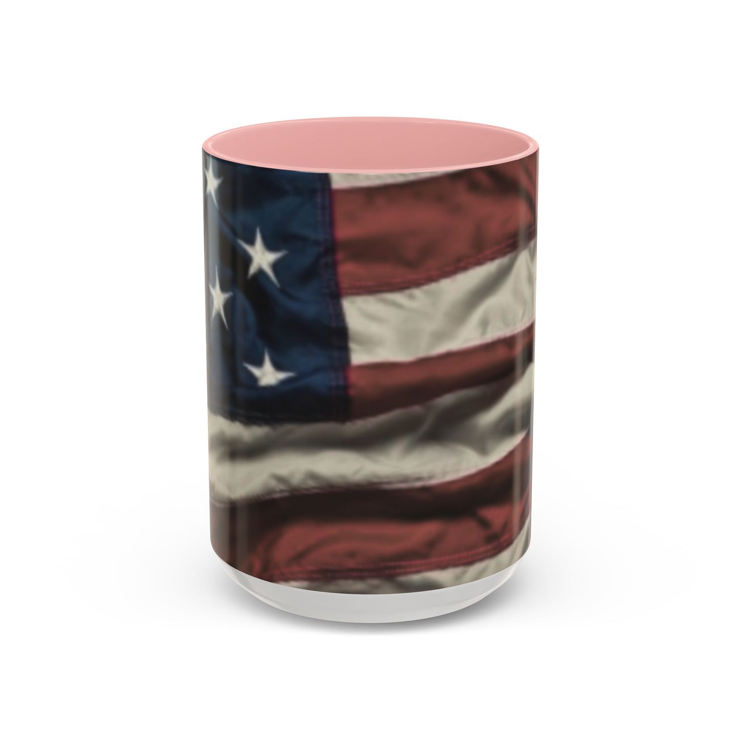 Wrinkled USA Flag Coffee Mug | Perfect Gift for Patriots, Home Decor, Father's Day, Coffee Lovers, Art Enthusiasts