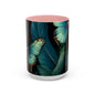 Blue Butterfly Accent Coffee Mug | Perfect Gift for Nature Lovers, Home Decor, Mother's Day, Coffee Lovers, Art Enthusiasts