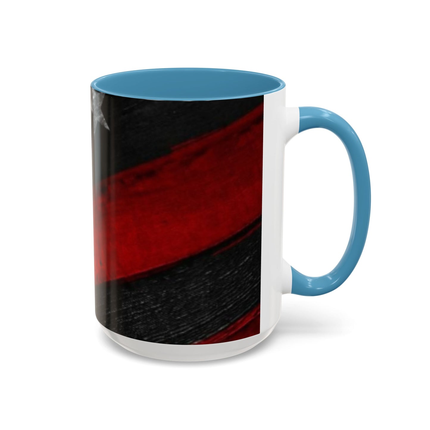 Red & Blue USA Flag Coffee Mug | Perfect Gift for Patriots, Home Decor, Father's Day, Coffee Lovers, Art Enthusiasts