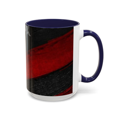 Red & Blue USA Flag Coffee Mug | Perfect Gift for Patriots, Home Decor, Father's Day, Coffee Lovers, Art Enthusiasts