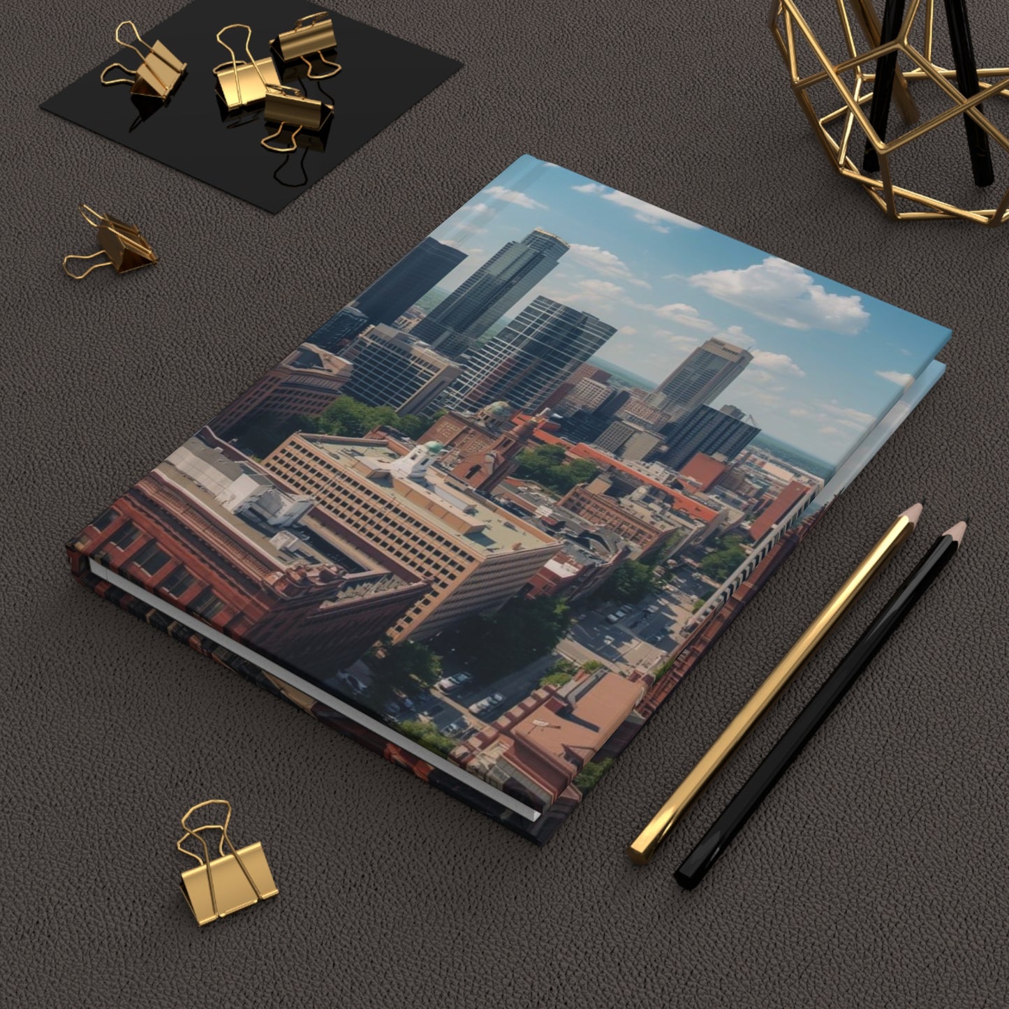 Cleveland OH Skyline Daily Hardcover Journal — Planning, Reflection & Growth