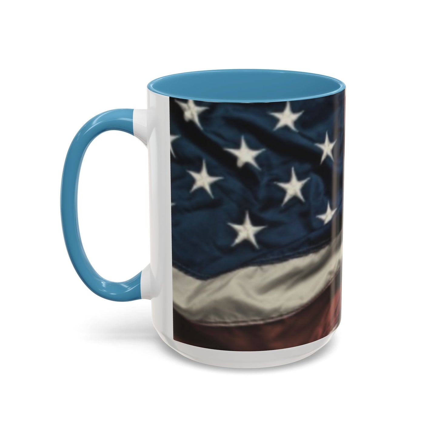 Wrinkled USA Flag Coffee Mug | Perfect Gift for Patriots, Home Decor, Father's Day, Coffee Lovers, Art Enthusiasts