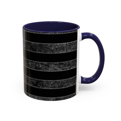 Black USA Flag Coffee Mug | Perfect Gift for Patriots, Home Decor, Father's Day, Coffee Lovers, Art Enthusiasts