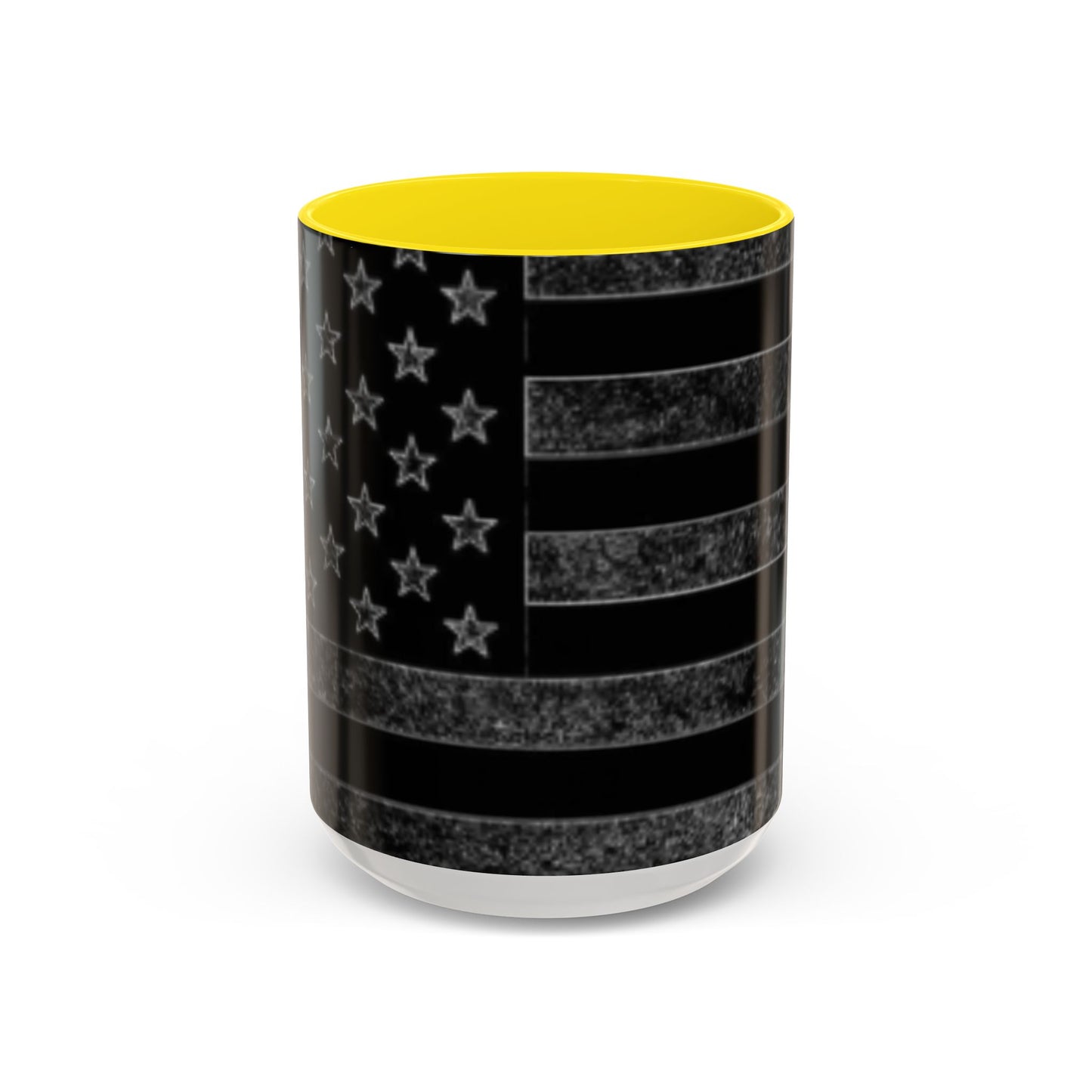Black USA Flag Coffee Mug | Perfect Gift for Patriots, Home Decor, Father's Day, Coffee Lovers, Art Enthusiasts
