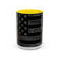 Black USA Flag Coffee Mug | Perfect Gift for Patriots, Home Decor, Father's Day, Coffee Lovers, Art Enthusiasts