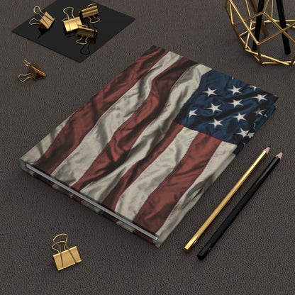 Wrinkled Flag Daily Journal - Hardcover - Your Ultimate Companion for Planning, Reflection, and Personal Growth