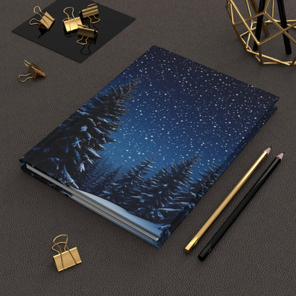 Evergreen Christmas Tree Daily Journal - Hardcover Journal, Planner, Personal Growth Gift, Notebook, Bullet Journal, Organizer, Matte