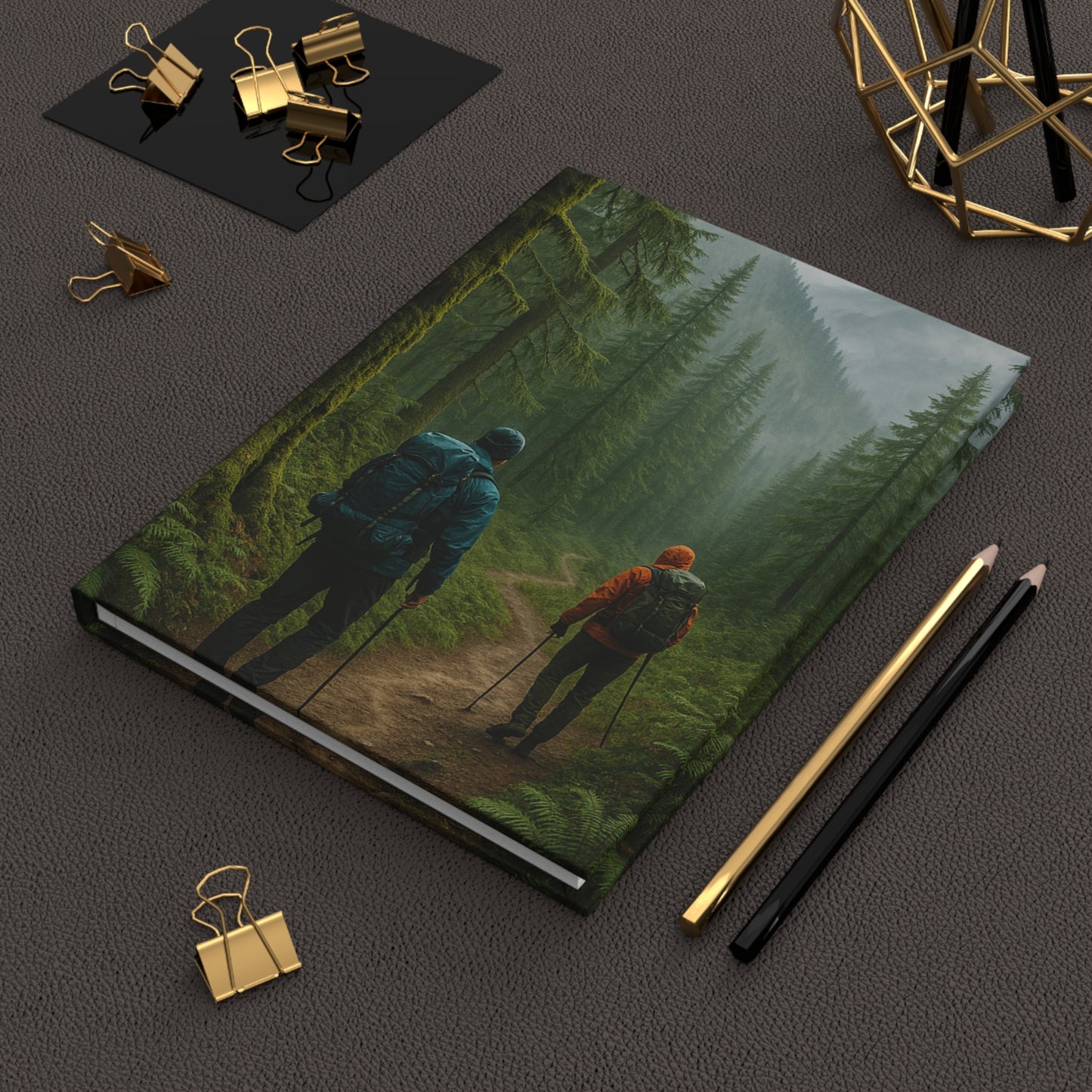 Pacific Northwest Hike Hardcover Journal — Daily Planner & Notebook